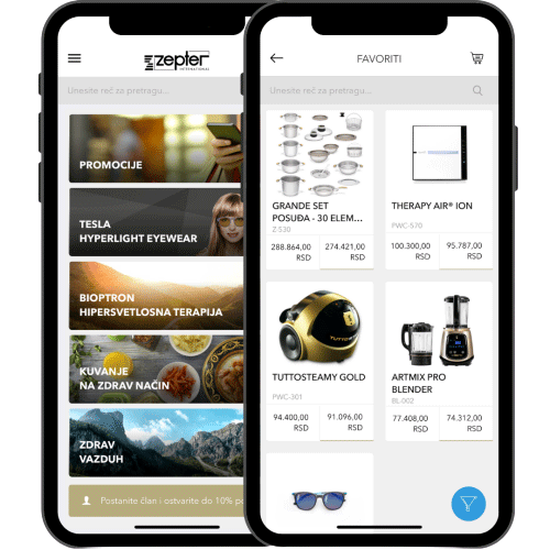 Club Live 100 Zepter Mobile App Image